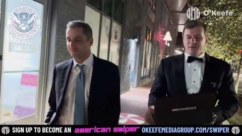 ⚡James O'Keefe CONFRONTS former DHS official, after his resignation