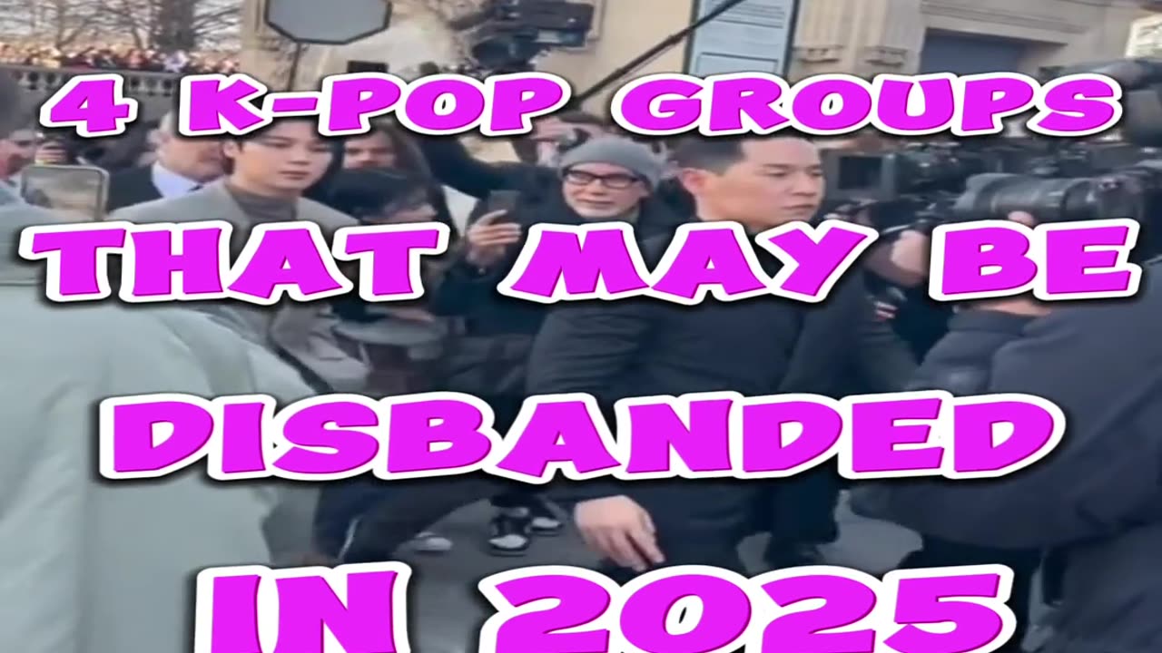 4 K Pop Groups That May Be Disbanded in 2025