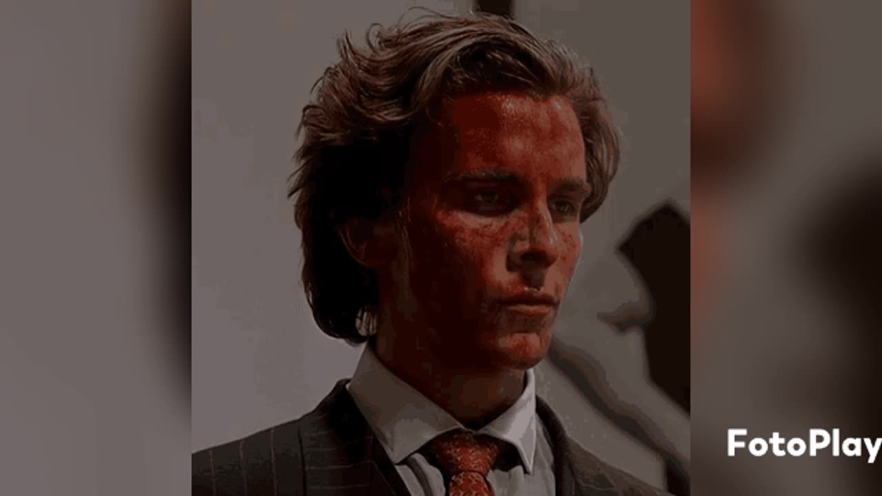American psycho relaxing with Patrick Bateman
