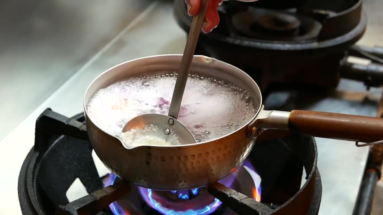 Japanese street food - Roundfin Fish Sushi Seafood Hot Pot