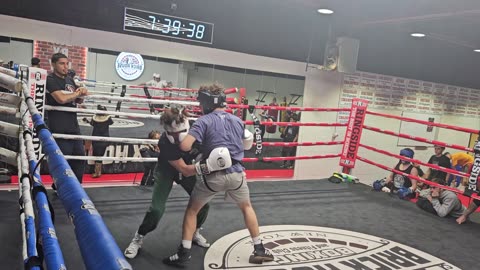 Joey sparring Michael 2. 10/23/25