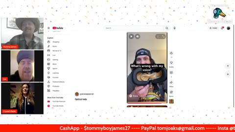 11/02/25 Tommy James VOD: "SCUMMY STREAM"