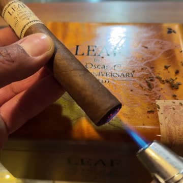 10th Anniversary Criollo (Leaf By Oscar) 6x52 Toro #CigarOfTheDay #Shorts #Short #Review
