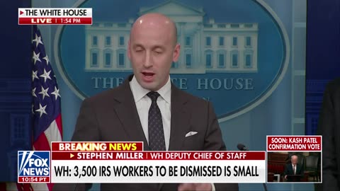 Stephen Miller gives 'civics lesson' on presidential powers at WH presser