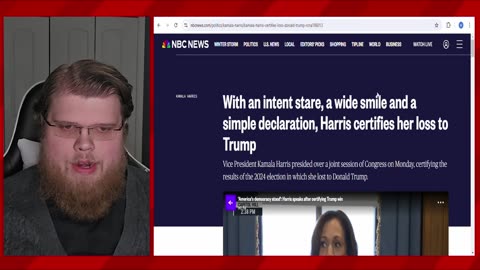 Kamala Harris Certifies Election, Media Maintains Holier Than Thou Attitude