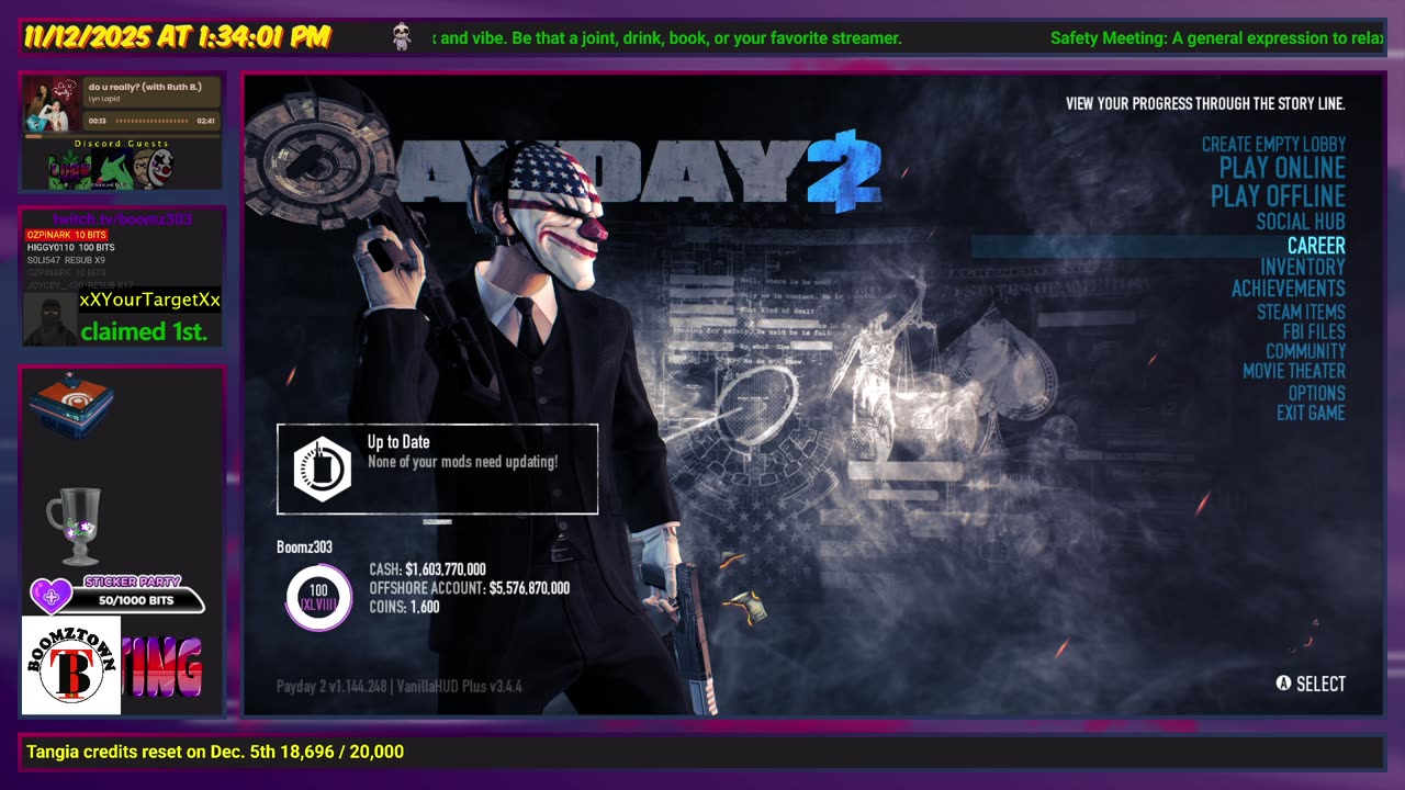 Destiny 2 - 11/12/25 Call to Arms is BACK! | D2-18,763 hrs