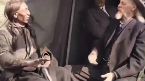 Chief Iron Tail and Buffalo Bill