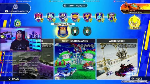 🔴Sonic Racing CrossWorlds Pro Gameplay! ALL TRACKS With Subscribers! FULL PLAYTHROUGH 🎮 🔥 #SHORTS