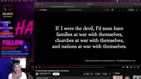 If I Were the Devil & The Newsroom: Why America’s Still Worth Fighting For | Harley’s Chaos Report ⚡