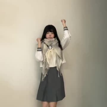 Glamorous White Skater Skirt Seductive Gentle Dance | Daily Beauty EP 822