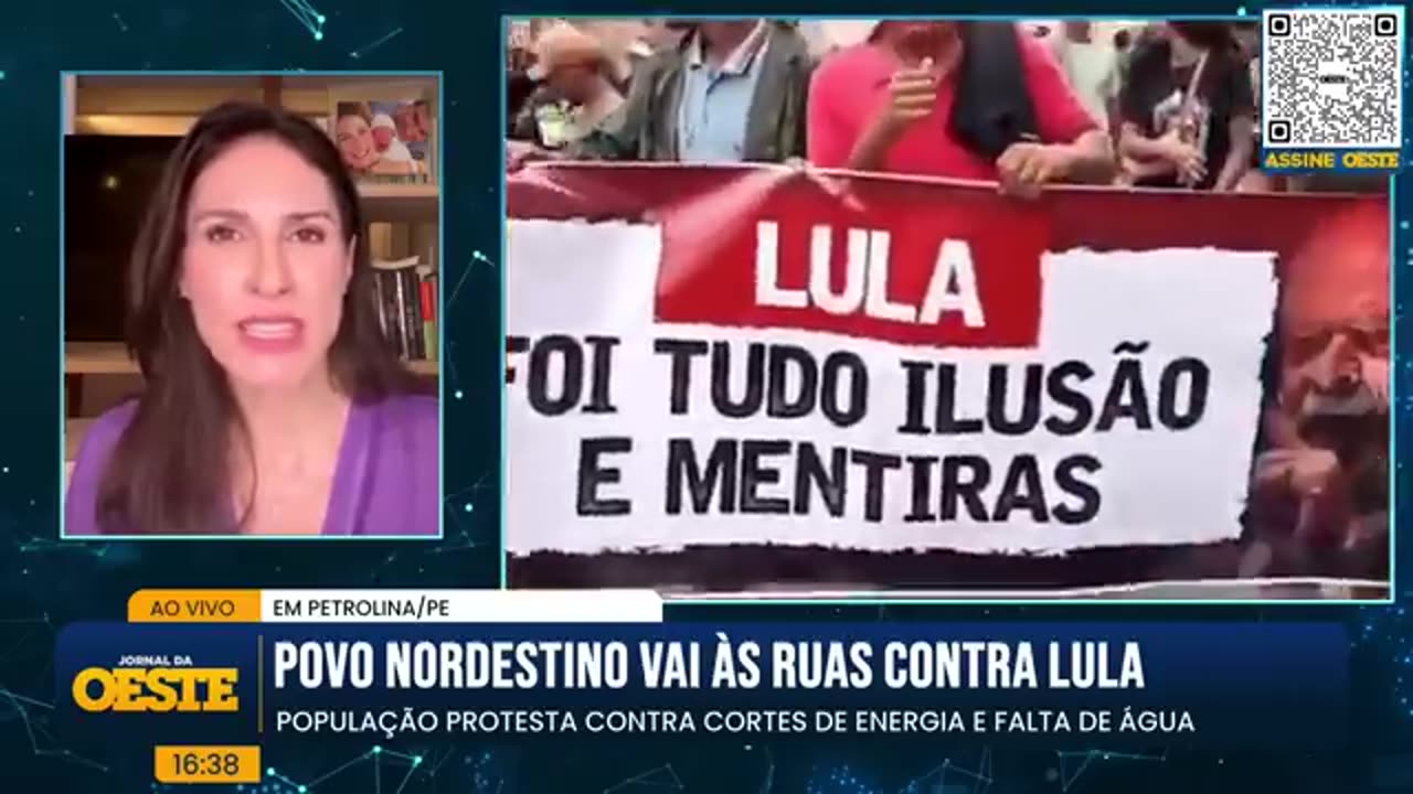 Povo nordestino vai às ruas contra Lula e derruba narrativa de 'reduto eleitoral petista'