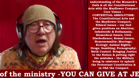 04 01 26 ALL TO THE CAUSE for January 2026 - GOD GIVEN OBJECTIVE David P Griffiths