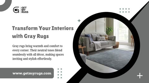 Soft Gray Rugs for Comfortable Floors