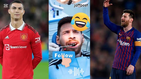 Cristiano Ronaldo vs Lionel Messi Funny 🤣 😆🤣