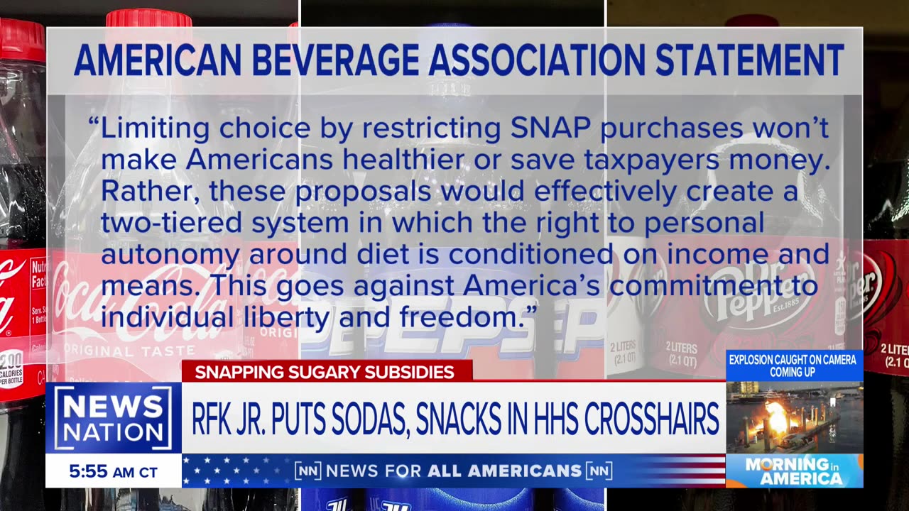 Soda companies push to keep products on food stamp list | Morning in America