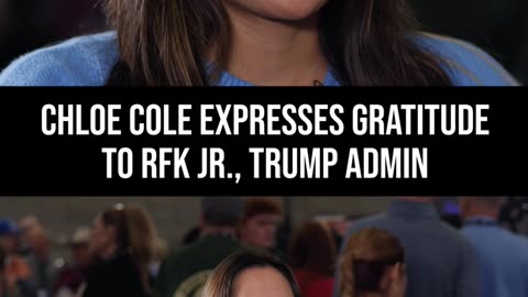 Chloe Cole Thanks Trump Admin, RFK Jr. for Fighting to Protect Kids from Trans Surgeries