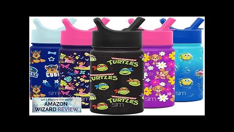 Simple Modern Teenage Mutant Ninja Turtles Kids Water Bottle with Straw Insulated Review