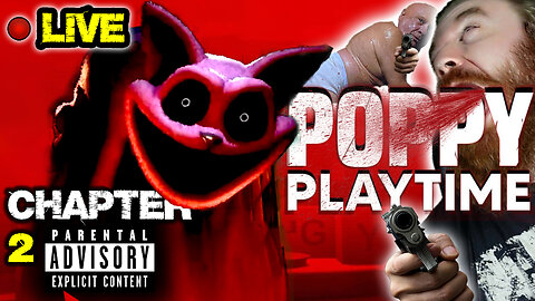 We're NOT DONE playing yet😏| Poppy Playtime Chapter TWO, LIVE!