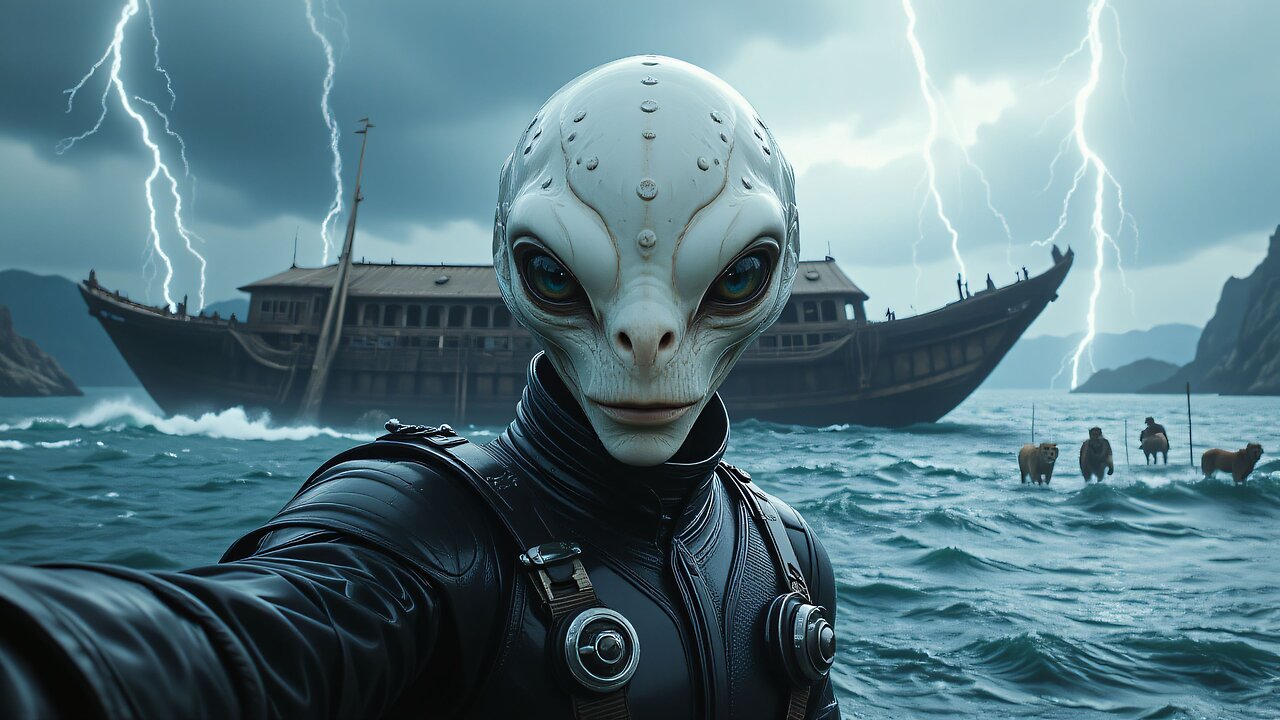 Could Aliens Have Saved Humanity From the Biblical Flood? #curiosities #bizarre #flood #noah