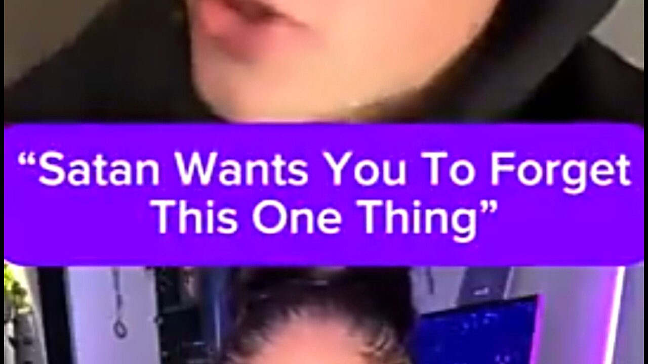 SATAN WANTS YOU TO FORGET THIS ONE THING - SELF CONTROL 👊