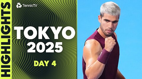 Alcaraz & Bergs Lock Horns; Rune, Brooksby, Fucsovics Also In Action | Tokyo 2025 Day 4 Highlights