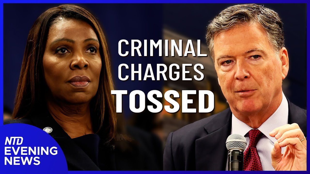 Fed. Judge Dismisses Cases Against James and Comey