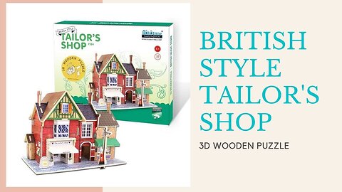 British Style Taylor's Shop | Puzzle 3D