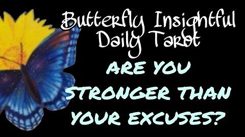 ARE YOU STRANGE THAN YOUR EXCUSES? #TAROTREADING #LOVE #SHORTS #SUCCESS #GUIDANCE #MANTRA #ADHD