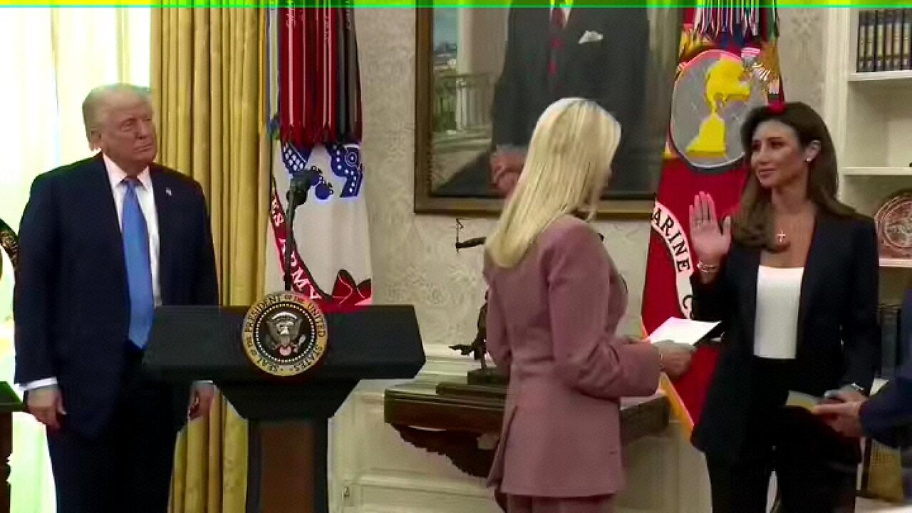 Alina Habba has officially taken the oath as the interim U.S. Attorney.