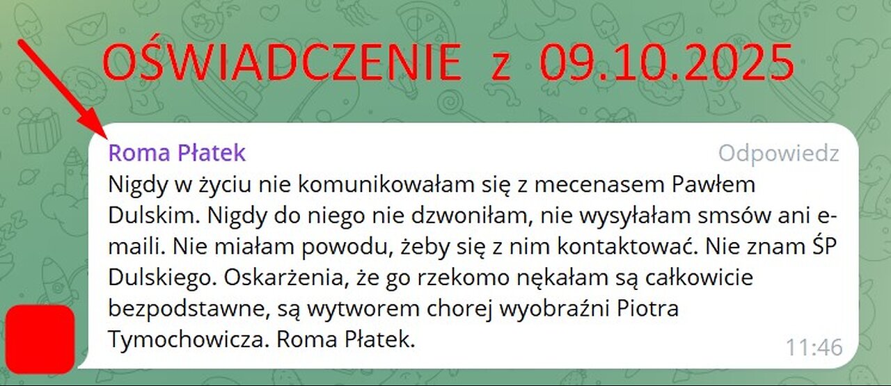 5148 - Piotr Tymochowicz przestań oskarżać Romę Płatek bez dowodów 👮♀️ - 19 i 09.10.2025