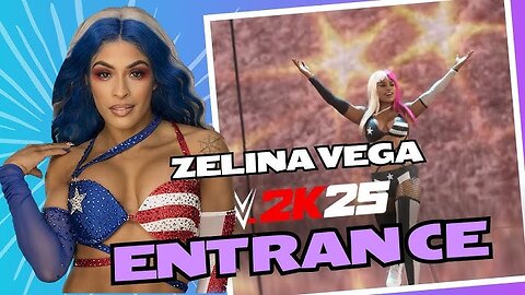 WWE 2k25 Zelina Vega Entrance