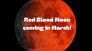 North America will see another BLOOD RED MOON!