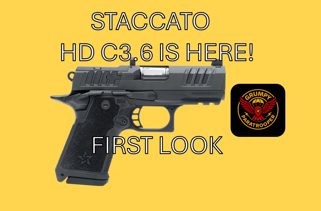 Staccato HD C3.6 | First Look at the Unreleased Compact HD Series Pistol!