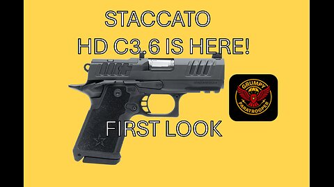 Staccato HD C3.6 | First Look at the Unreleased Compact HD Series Pistol!