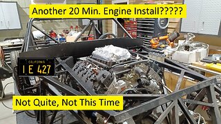 Daytona Coupe Engine Install