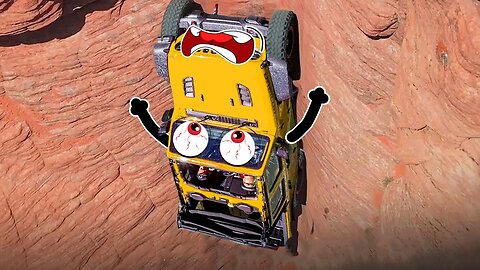 Cars vs Hill Climb | Jeeps Climb Vertical Walls | Lucky Doodles