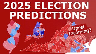 FINAL 2025 Election Predictions (Virginia, New Jersey, & More!)
