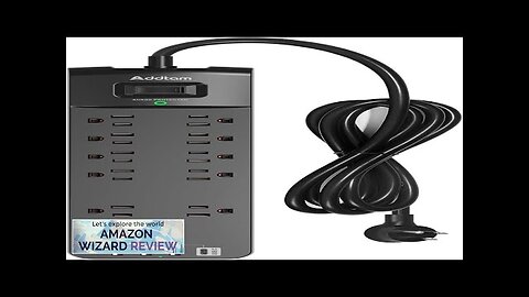 Power Strip Addtam Surge Protector with 10 Outlets and 4 USB Review