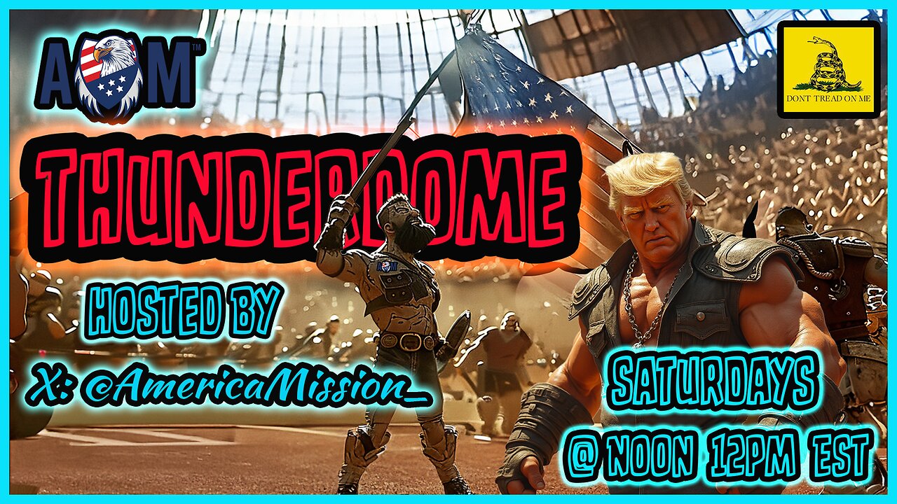 Free USA: J6/Brian Kolfage/Dexter Taylor/Joe Exotic ⚡ AM THUNDERDOME