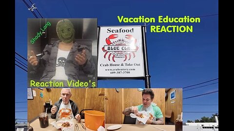 Vacation Education Reaction - Blue Claw Seafood - Most Expensive Seafood NJ - 2025