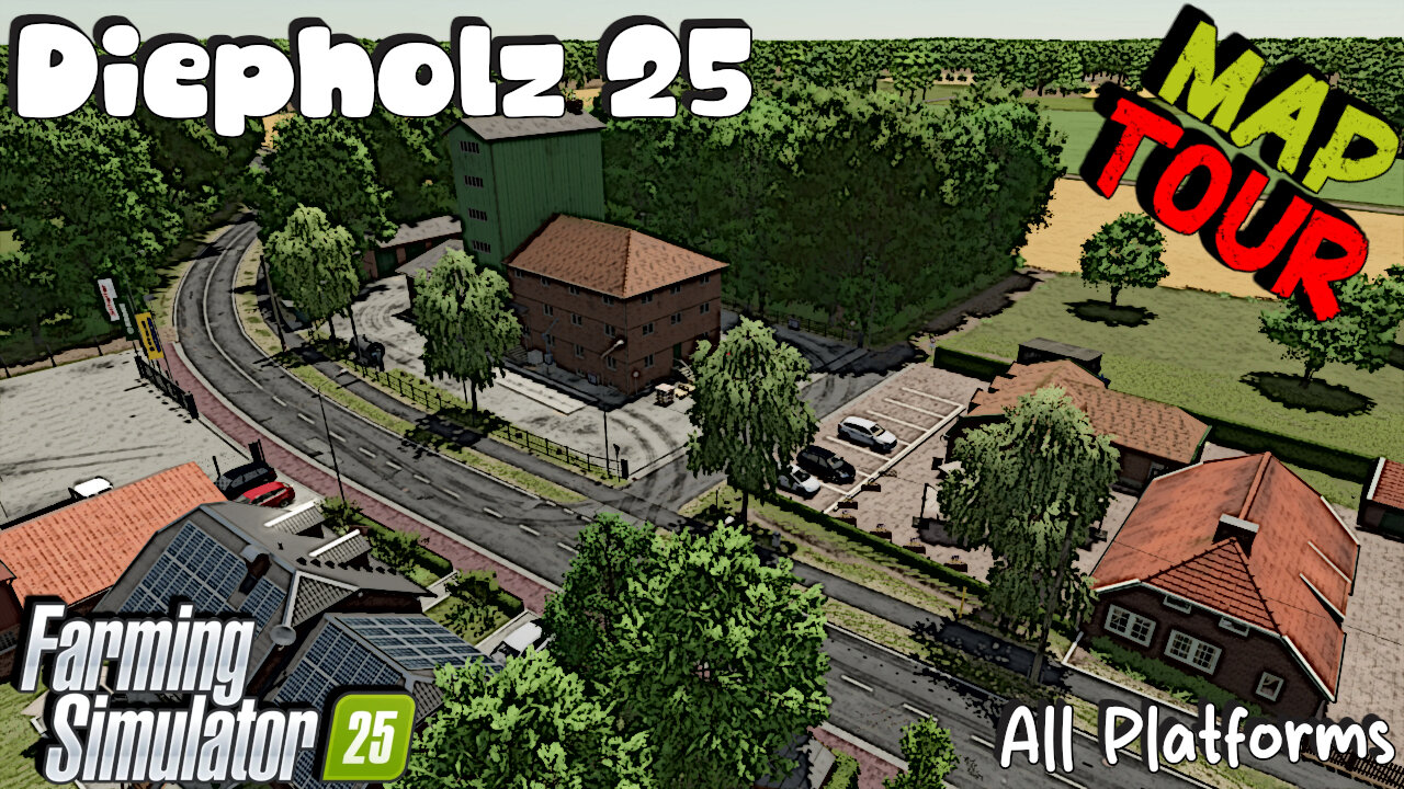 Map Tour | Diepholz 25 | All Platforms | Farming Simulator 25