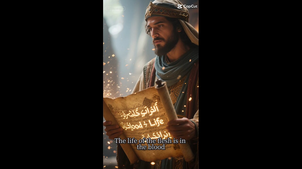 “The life of the flesh is in the blood… given for you to make atonement.” — Leviticus 17:11 (ESV)