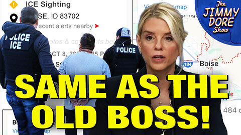 Pam Bondi PRESSURES Facebook To Cancel ICE-Tracking Page!