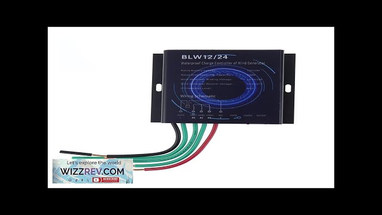 Excellway 500W 12/24V Wind Turbine Controller Compact Design High Efficiency Power Review