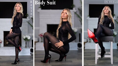 Are Body Stockings Hotter Than Regular Nylons? | Body Suit Review and Try On