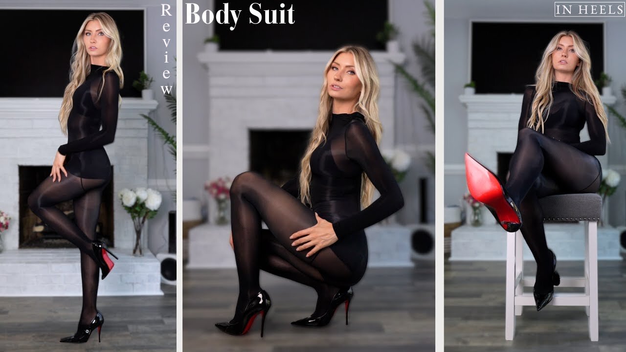 Are Body Stockings Hotter Than Regular Nylons? | Body Suit Review and Try On