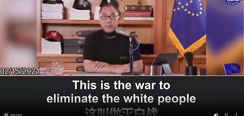 CHINA'S WAR TO END WHITE PEOPLE!