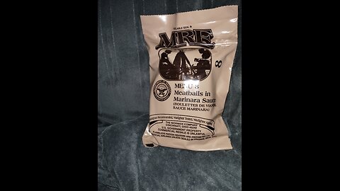 Meatballs in marinara sauce MRE Review