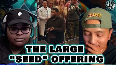 Prophet Marcus Thomas video shows a "seed" offering | LetCultureSpeak