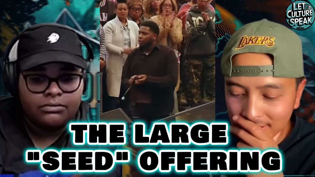 Prophet Marcus Thomas video shows a "seed" offering | LetCultureSpeak